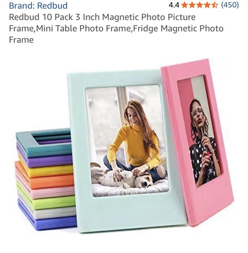 Mini colorful magnetic photo - colorful,