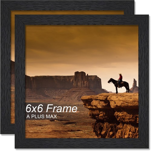6x6 picture frame set 2 - 6x6, of