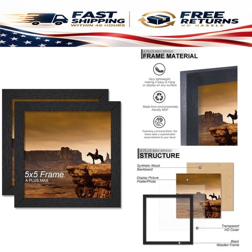 Plus max 5x5 picture frame - a,