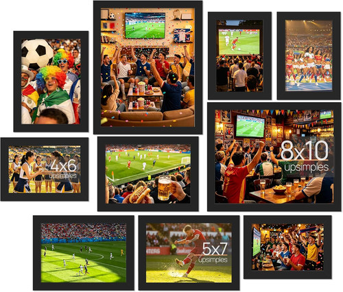 Pack picture frames - 10, collage