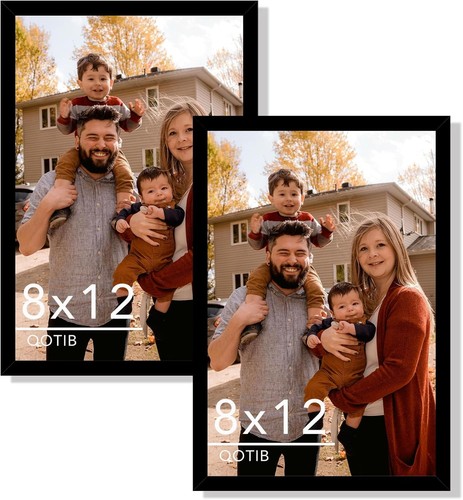 8x12 picture frames black or - 8x12,