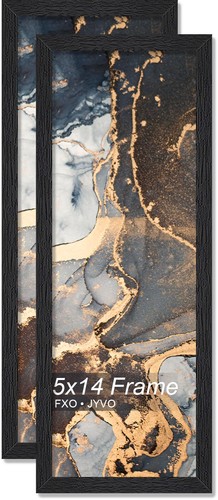 Fxojyvo 5x14 picture frame set - picture,